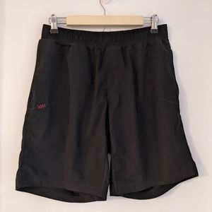Rhone Versatility Black Athletic Shorts sz Medium
